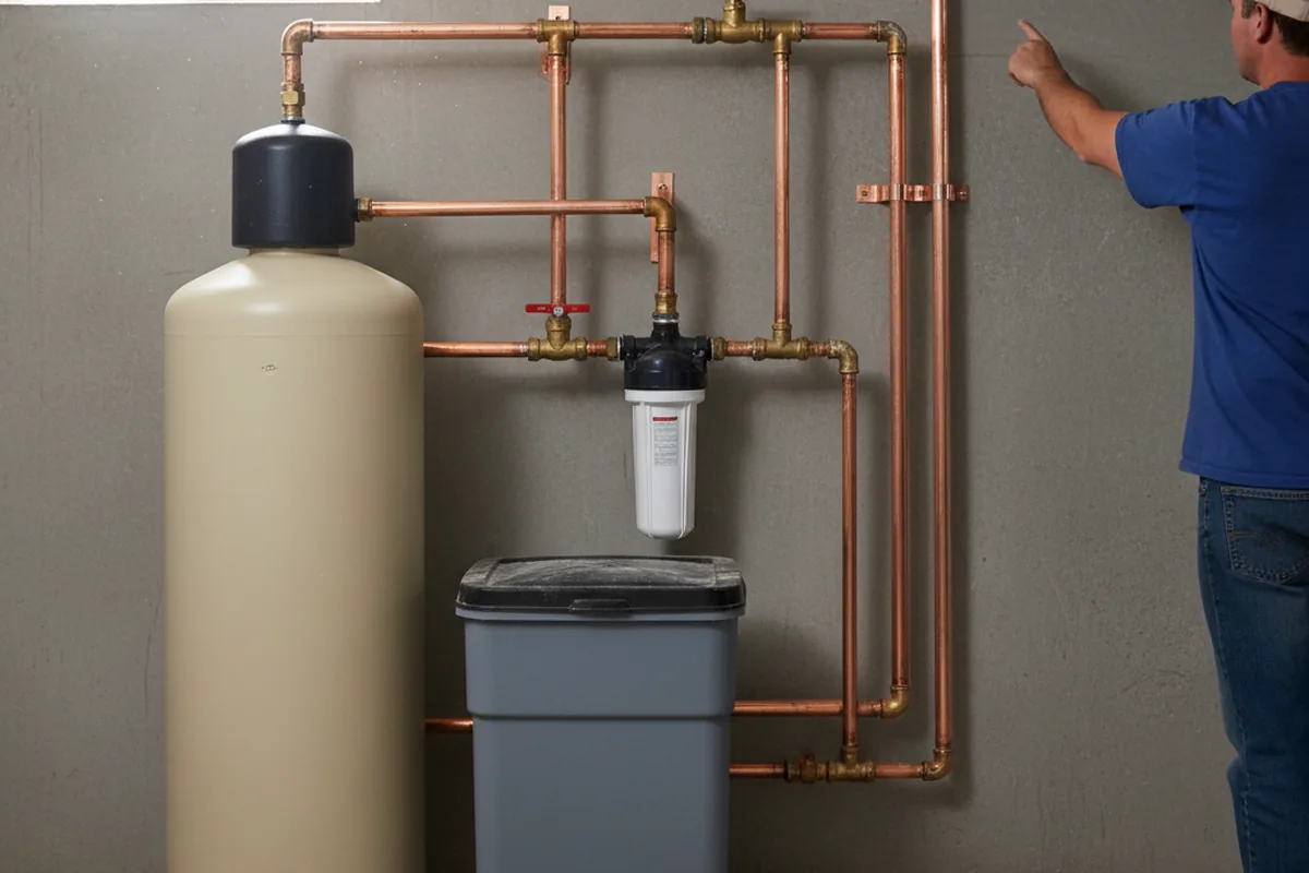 Whole-house water treatment system installed in Kimberton